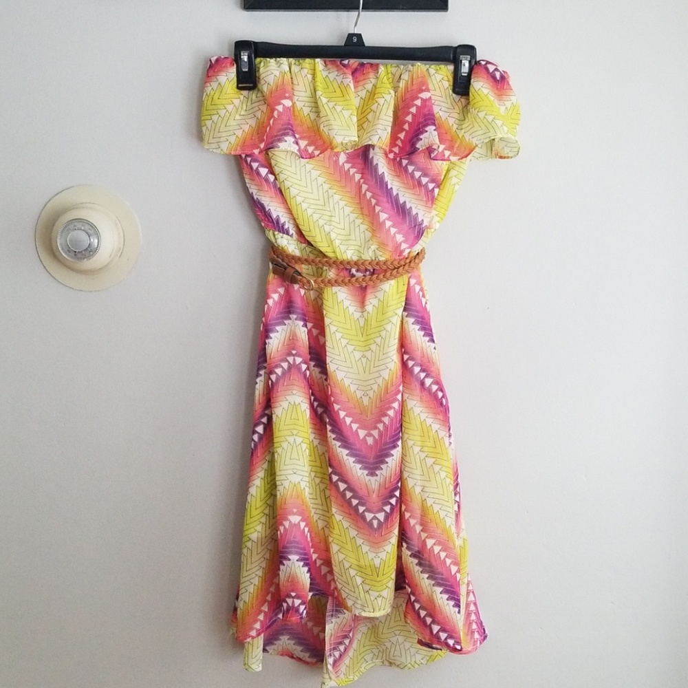 Strapless party dress